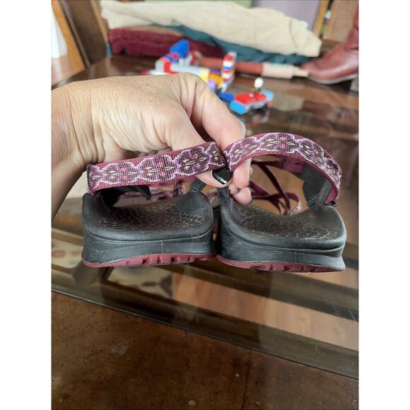 Chaco Purple Copperhead Hiking Sandal Z2 Classic Toe Strap Women US 9W EU 40 - Picture 4 of 10